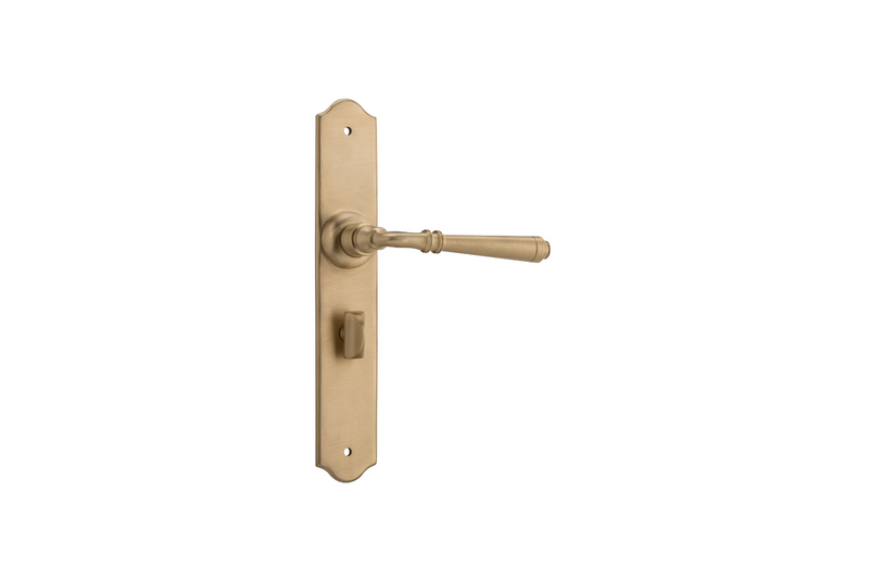 Reims Lever Unlacquered Satin Brass