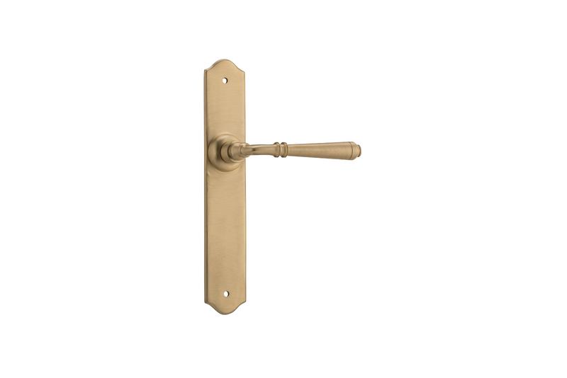 Reims Lever Unlacquered Satin Brass