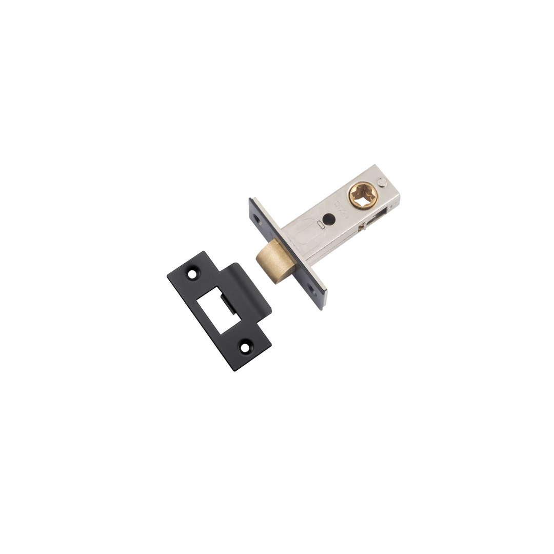 Tube Latch - Split Cam 'T' Striker Matt Black 45mm
