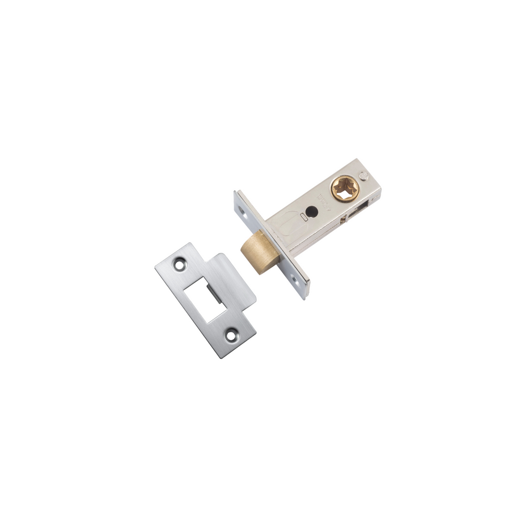 Tube Latch - Split Cam 'T' Striker Brushed Chrome 45mm
