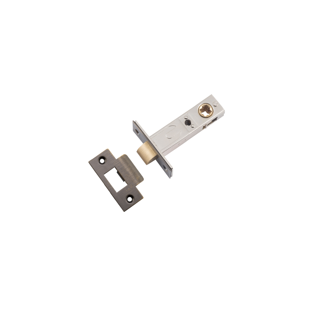 Tube Latch - Split Cam Hard Sprung 'T' Striker Signature Brass 60mm