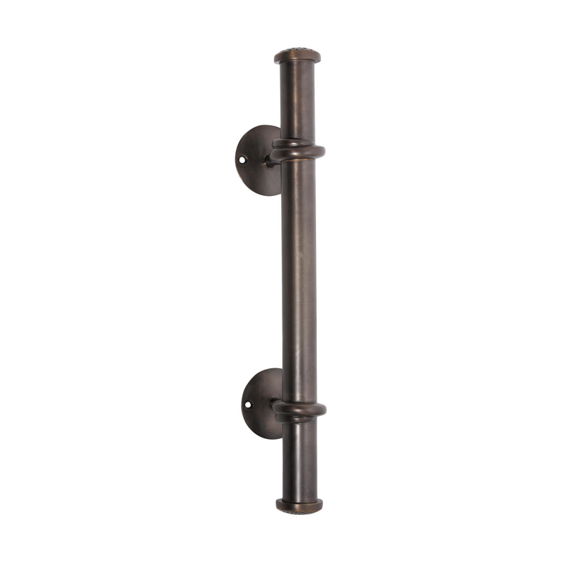 Bar Pull Handle Antique Brass 420mm