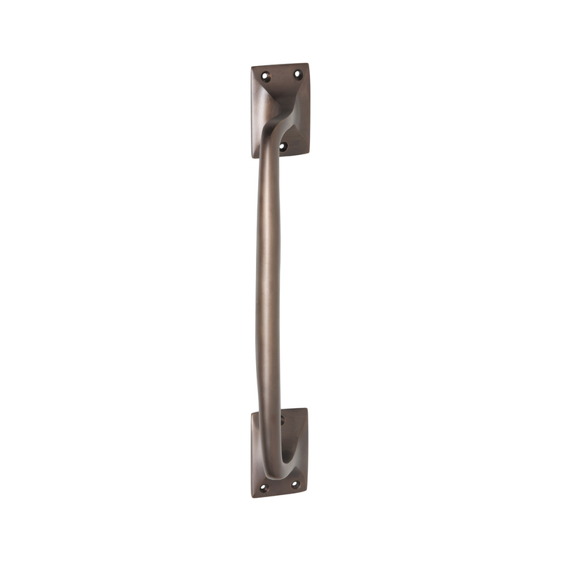 Classic Offset Pull Handle Antique Brass 305mm