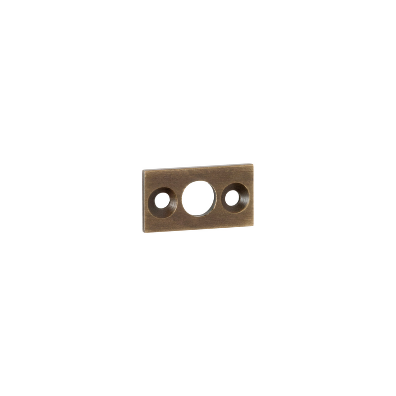 Plate Keeper - 7.5mm Bolt Antique Brass