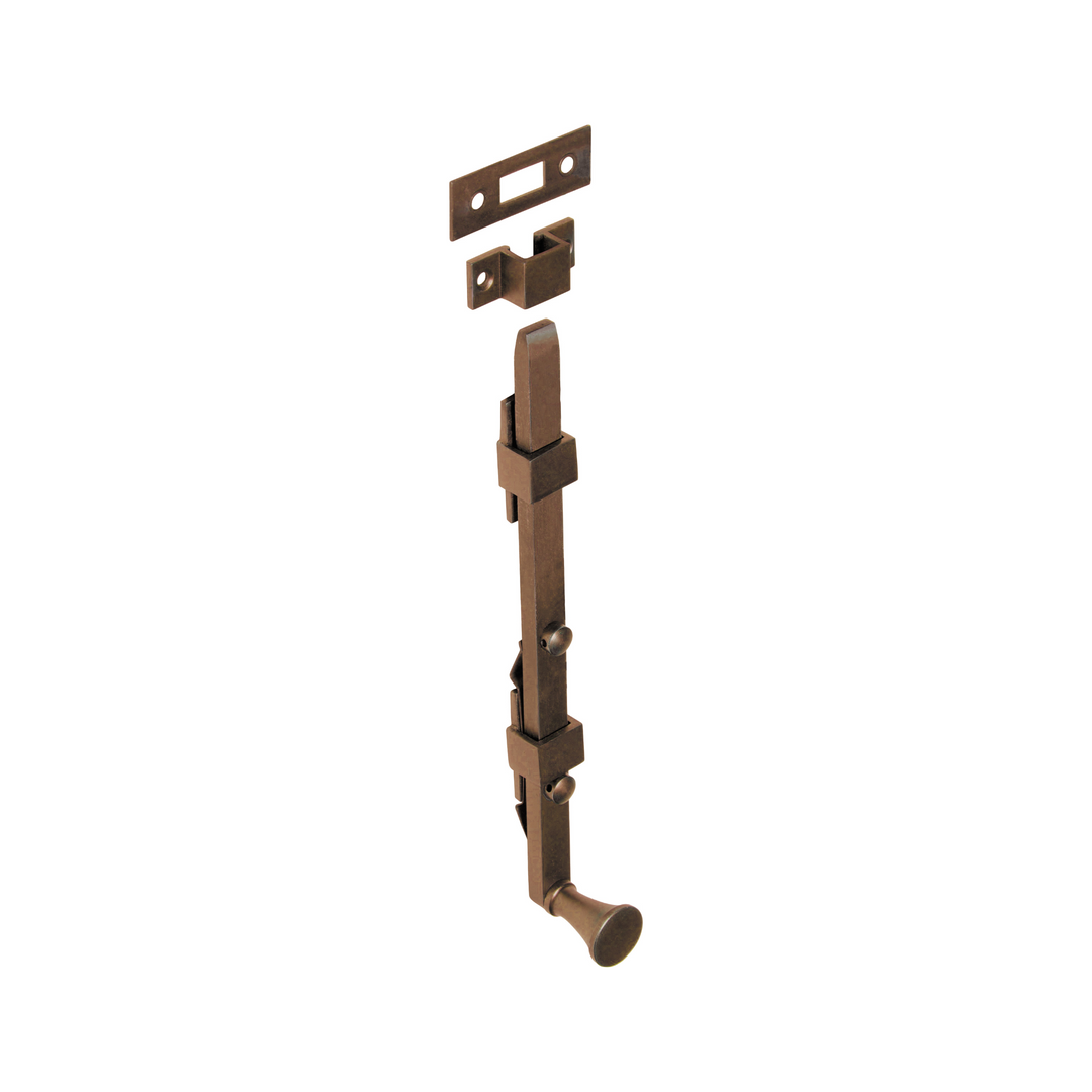 Panic Bolt Antique Brass 255mm