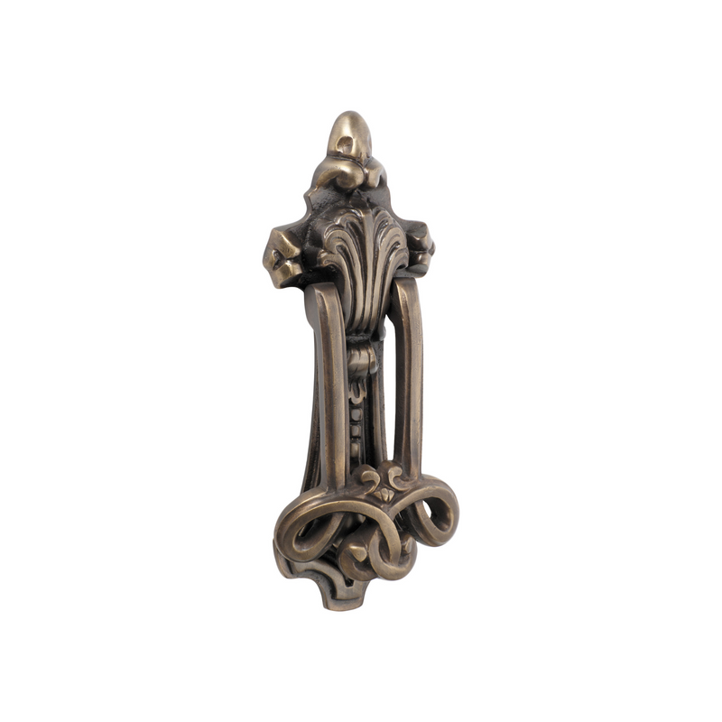 Federation Door Knocker Antique Brass