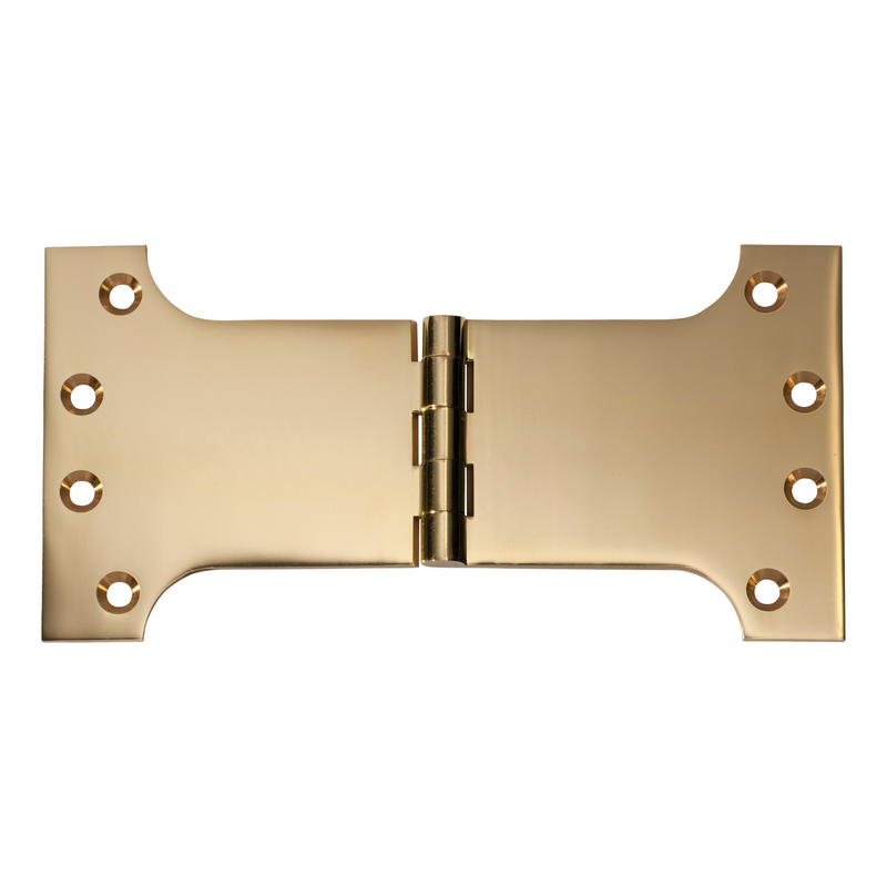 Hinge - Parliament Polished Brass 100mm x 200mm