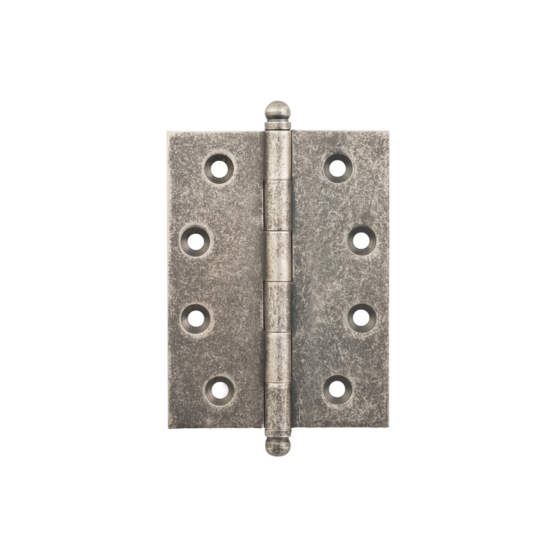 Hinge - Loose Pin Rumbled Nickel 100mm x 75mm