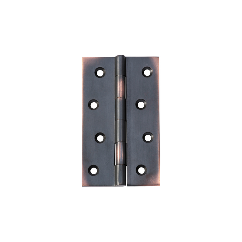 Hinge - Fixed Pin Antique Copper 100mm x 60mm