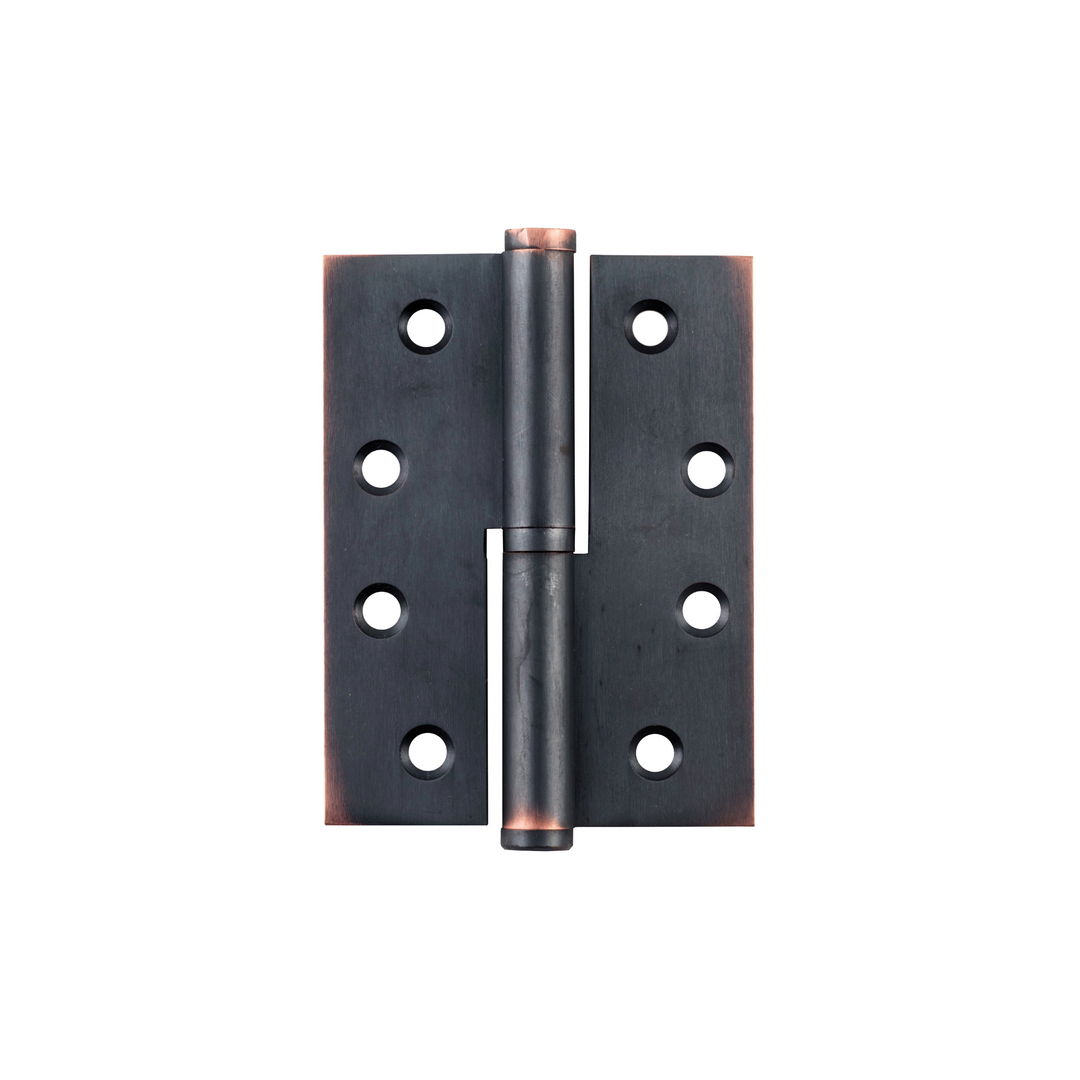 Hinge - Left Hand Lift Off Antique Copper 100mm x 75mm