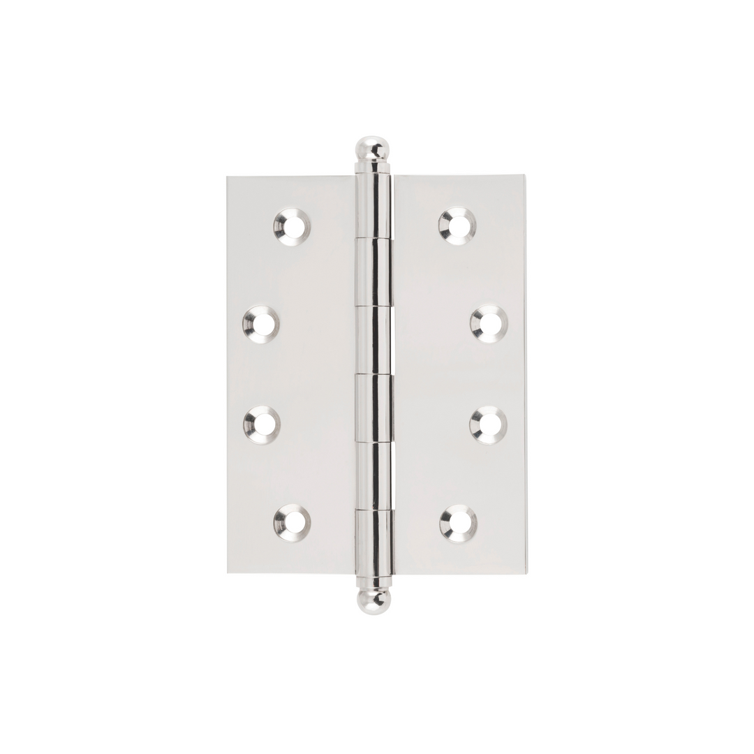 Hinge - Loose Pin Polished Nickel 100mm x 75mm