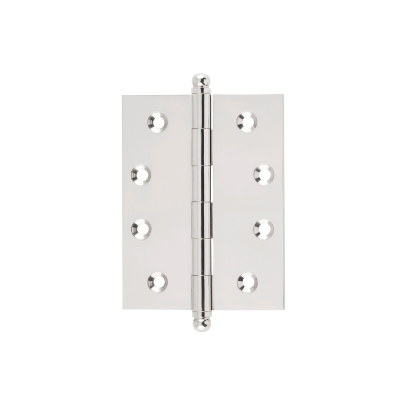 Hinge - Loose Pin Polished Nickel 100mm x 75mm