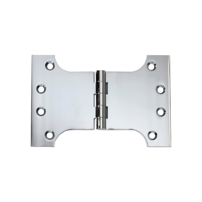 Hinge - Parliament Polished Chrome 100mm x 150mm