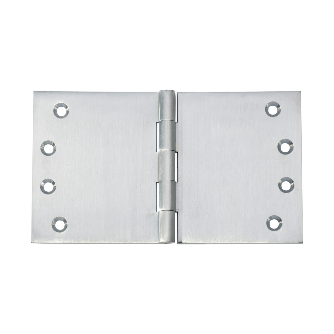 Hinge - Broad Butt Satin Chrome 100mm x 175mm