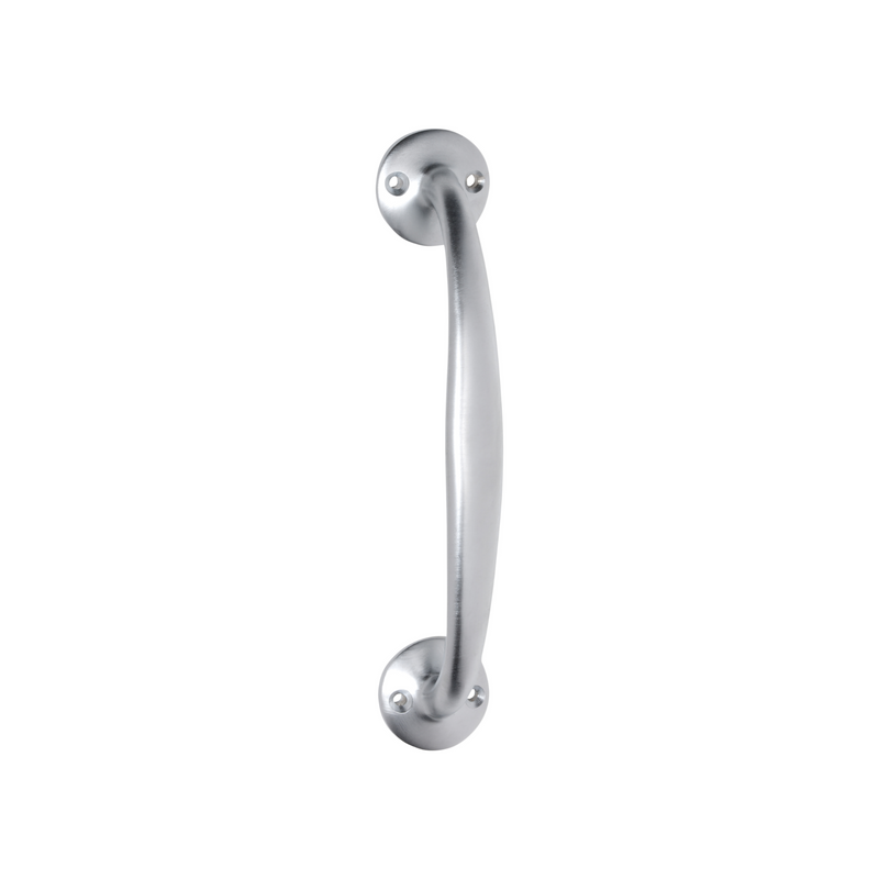 Telephone Pull Handle Satin Chrome 187mm