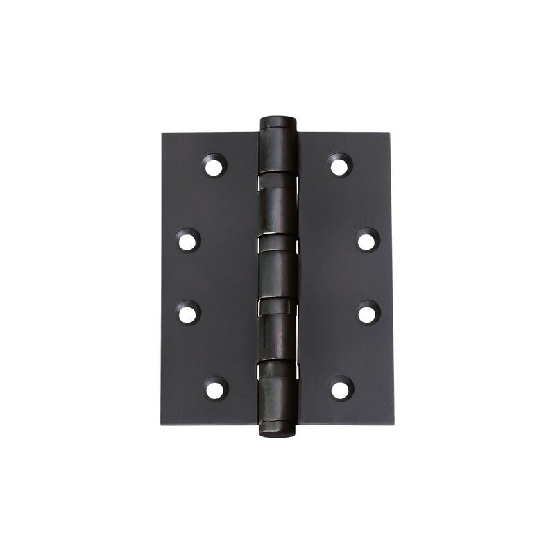 Hinge - Ball Bearing Matt Black 100mm x 75mm