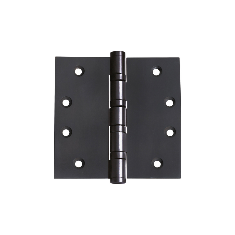 Hinge - Ball Bearing Matt Black 100mm x 100mm