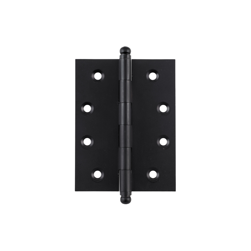 Hinge - Loose Pin Matt Black 100mm x 75mm