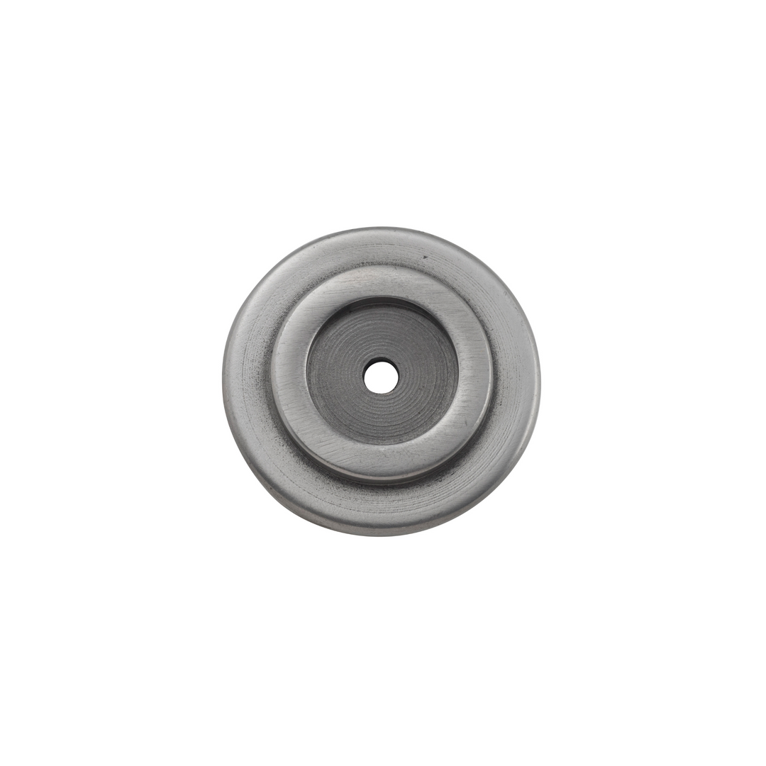 Knob Backplate Polished Metal 32mm