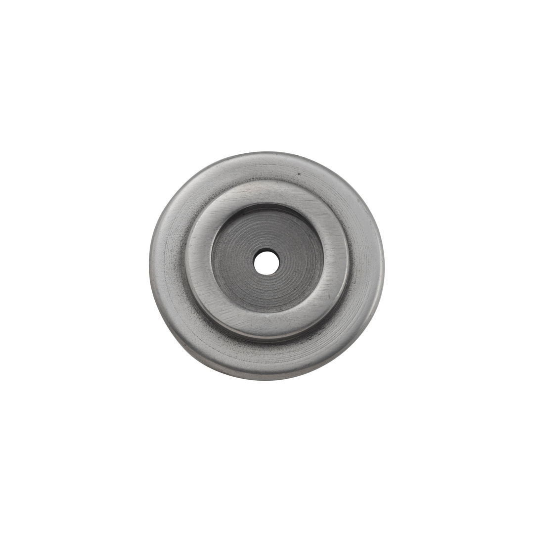 Knob Backplate Polished Metal 38mm
