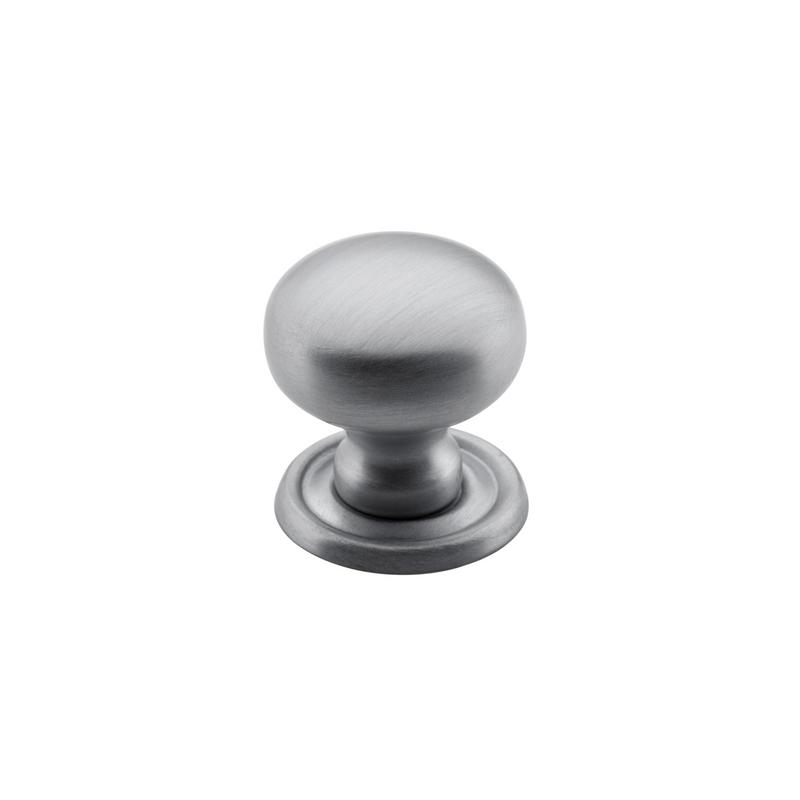 Cupboard Knob Classic Satin Chrome 25mm