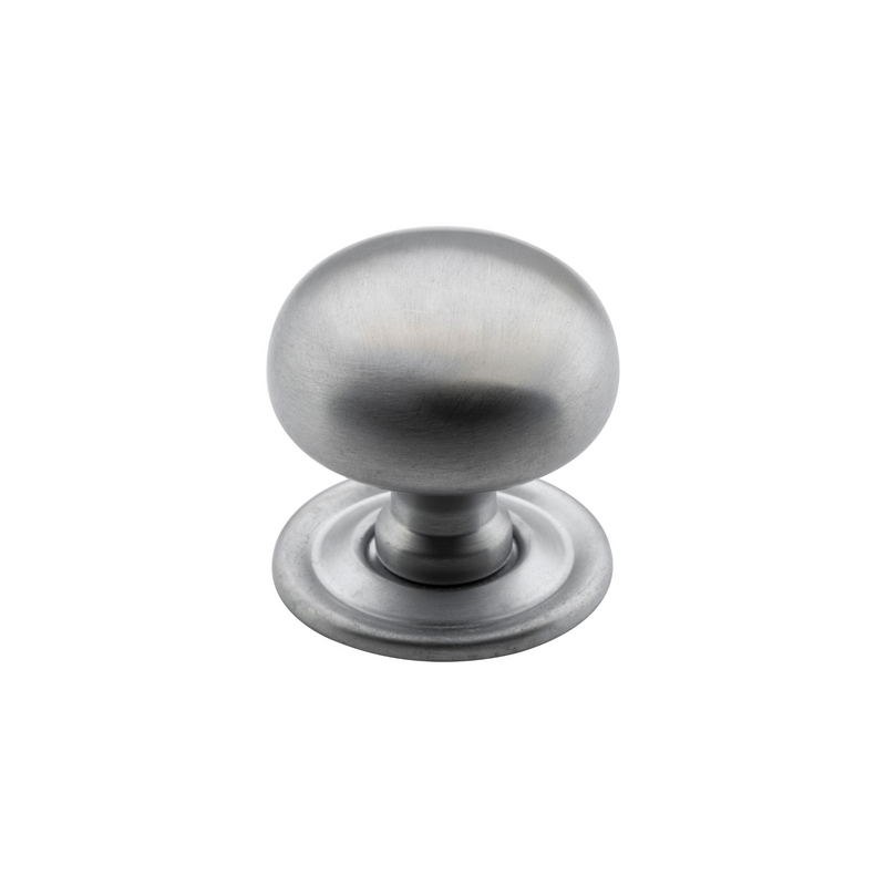 Cupboard Knob Classic Satin Chrome 32mm