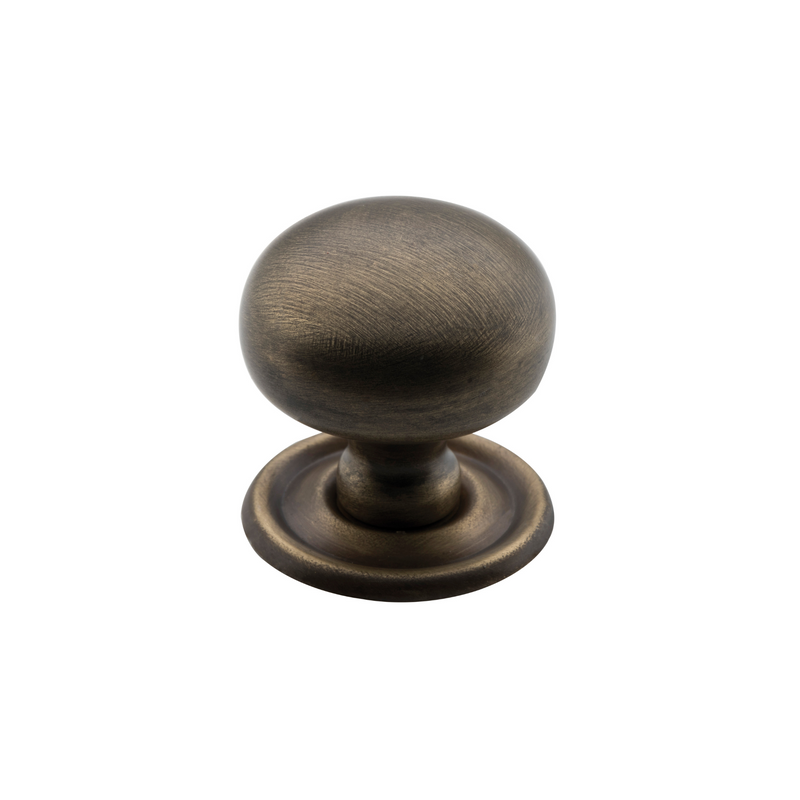 Cupboard Knob Classic Antique Brass 32mm