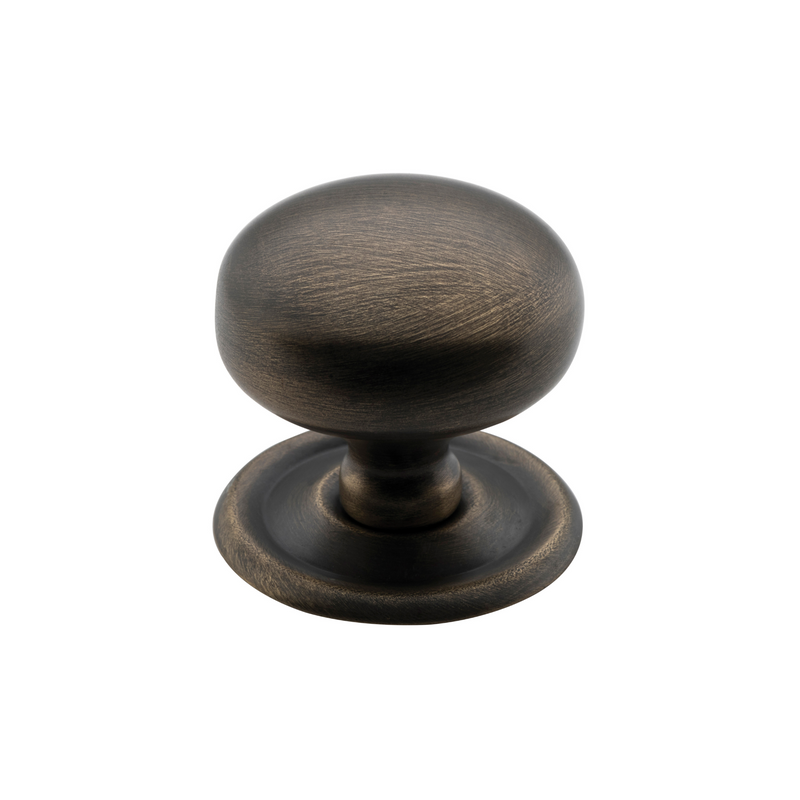 Cupboard Knob Classic Antique Brass 38mm