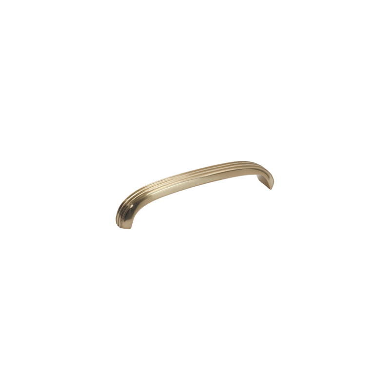 Deco Pull Handle Large Polished Brass