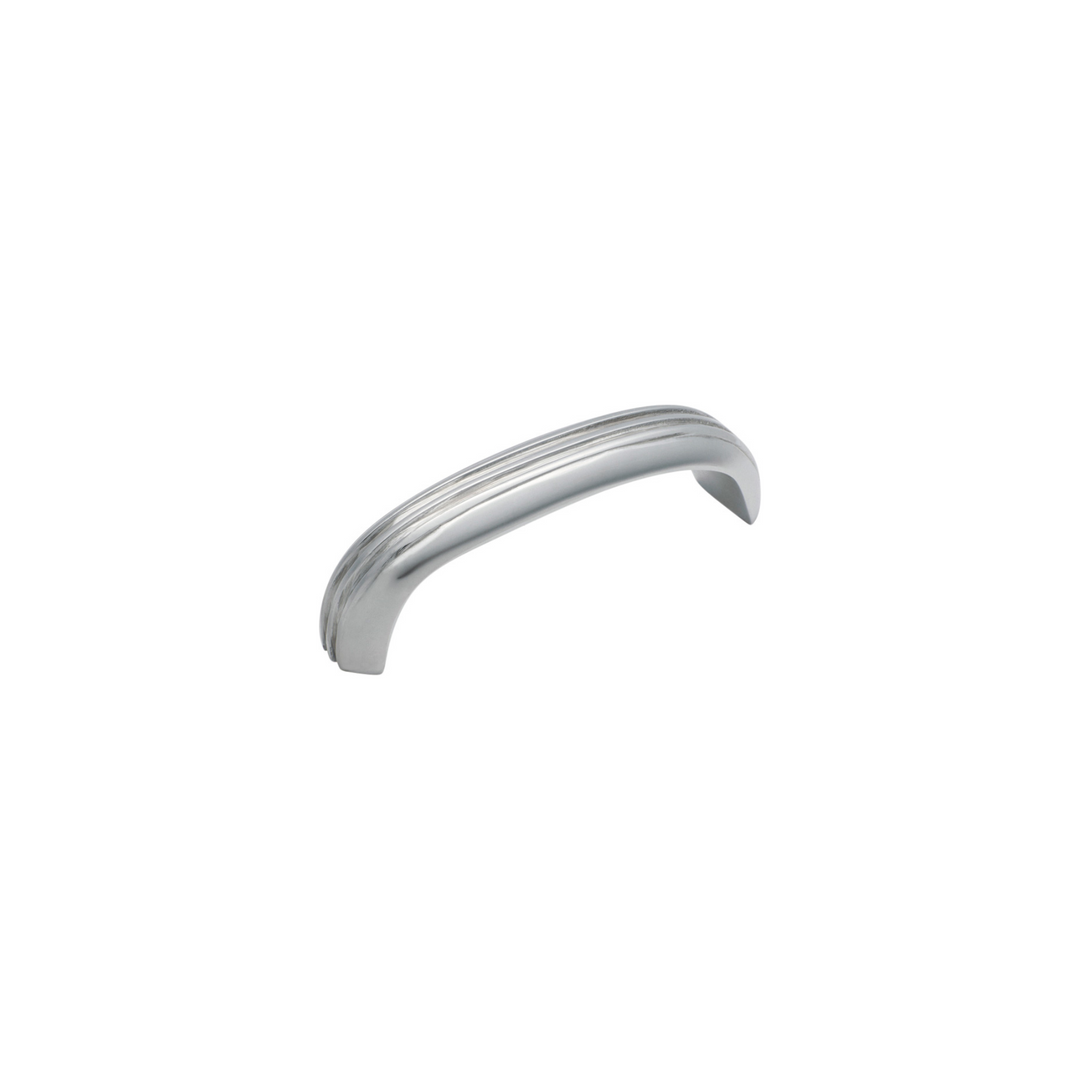 Deco Pull Handle Small Polished Chrome