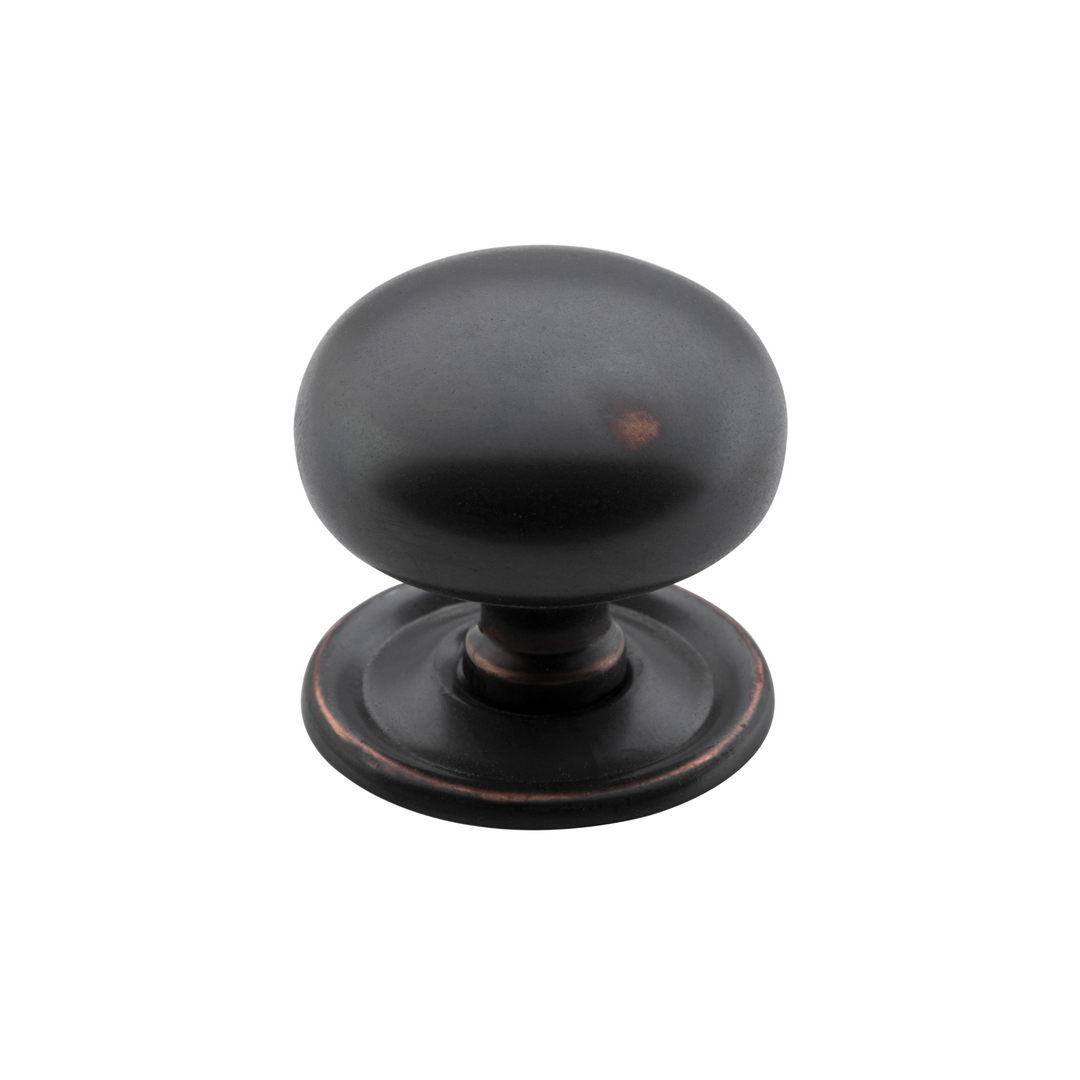 Cupboard Knob Classic Antique Copper 38mm