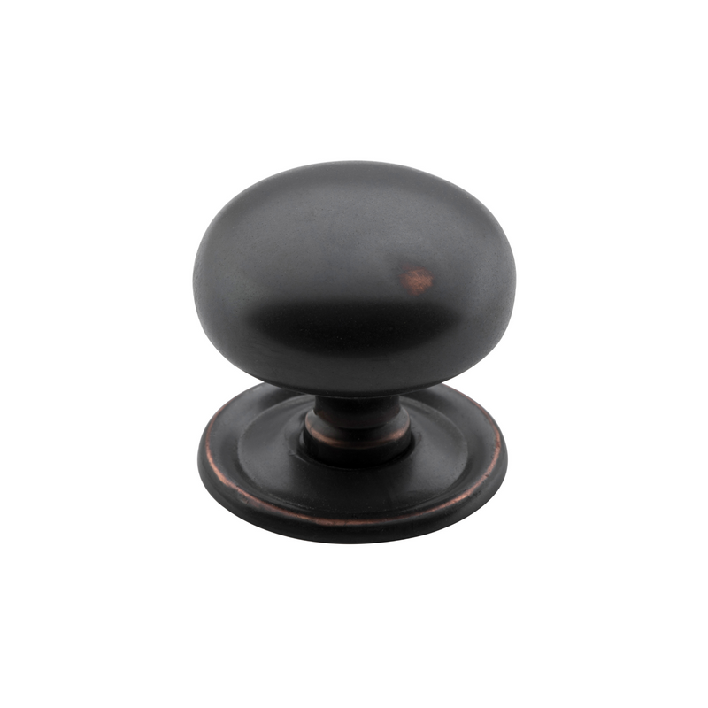 Cupboard Knob Classic Antique Copper 38mm