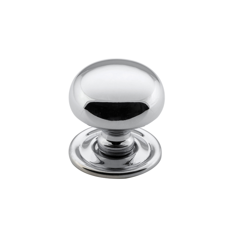 Cupboard Knob Classic Polished Chrome 32mm