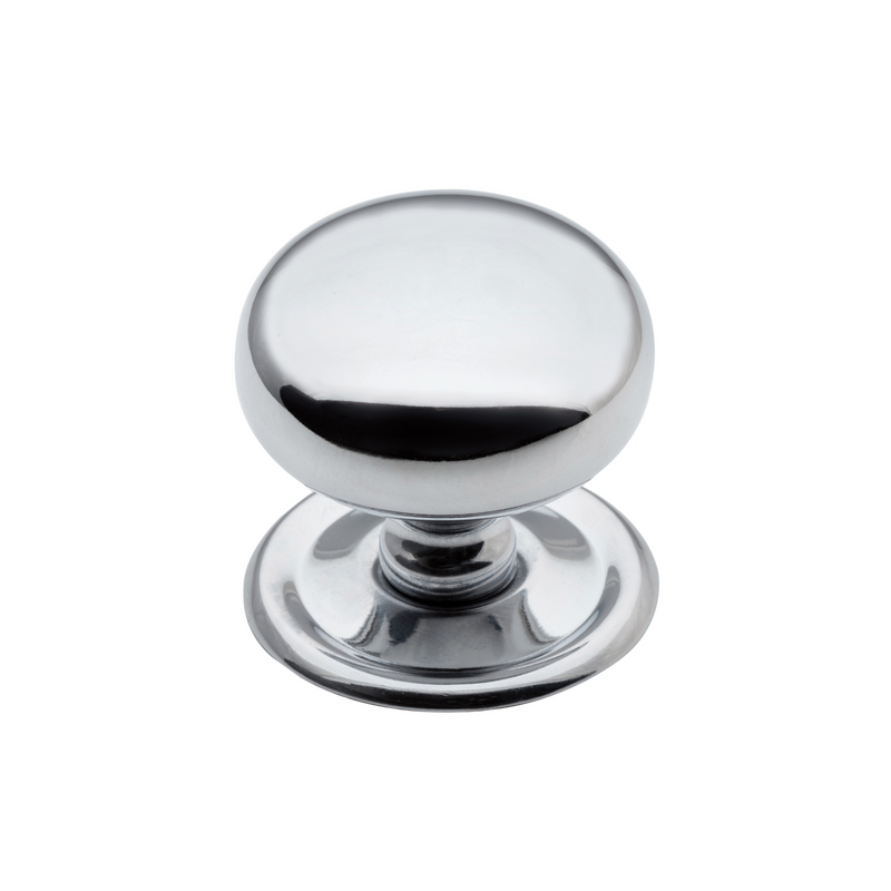 Cupboard Knob Classic Polished Chrome 38mm