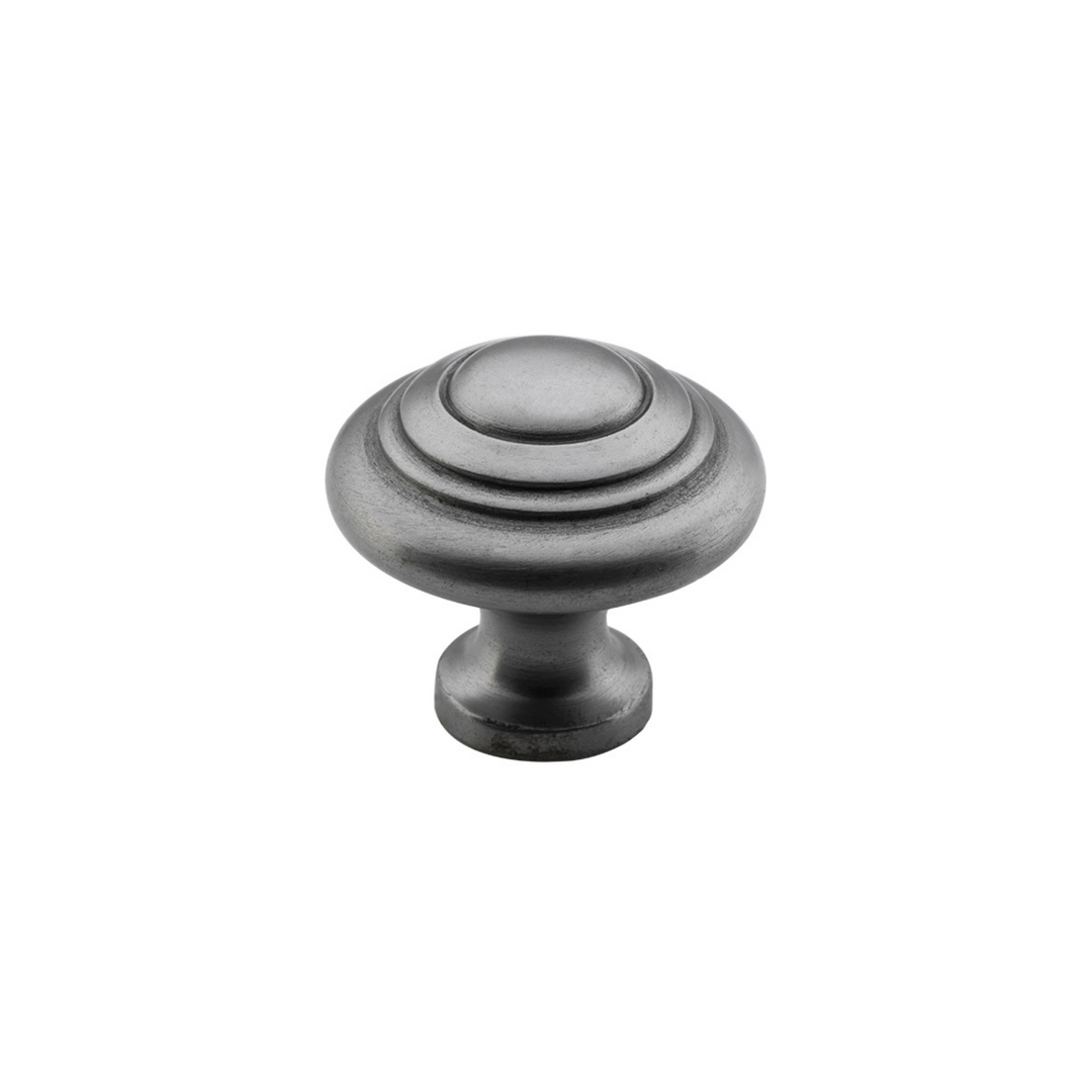 Cupboard Knob Domed Polished Metal 32mm