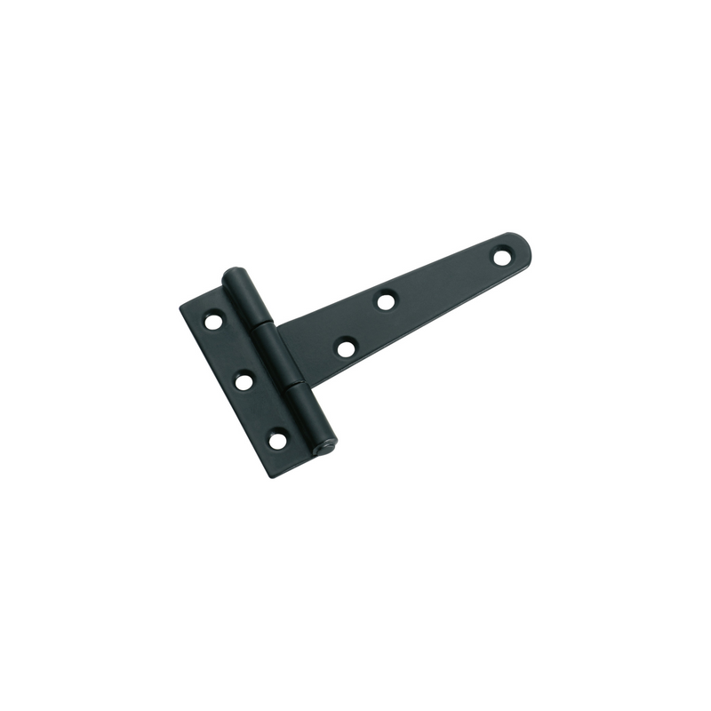 Tee Hinge Matt Black 70mm