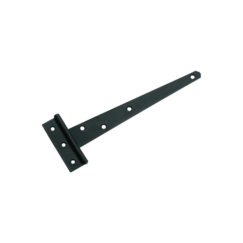 Tee Hinge Matt Black 195mm