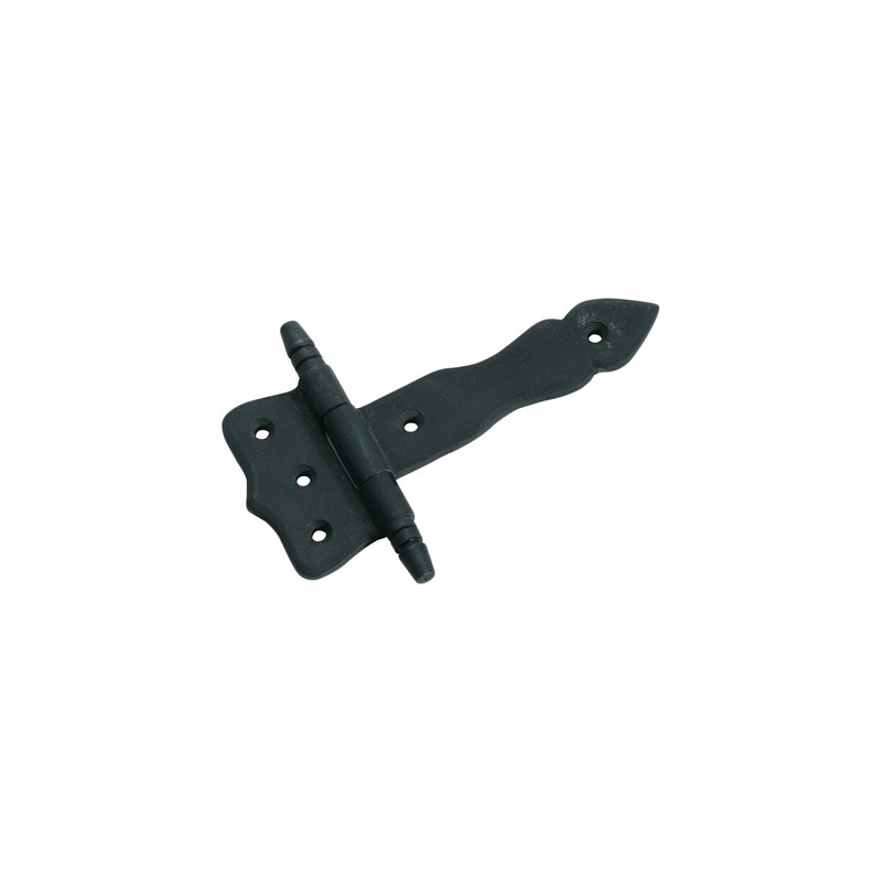 Hinge Cast Iron Matt Black 129mm x 58mm