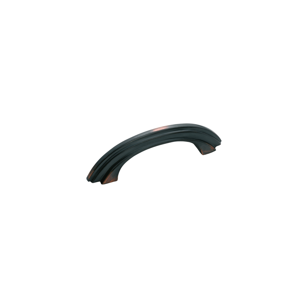 Deco Pull Handle Antique Copper