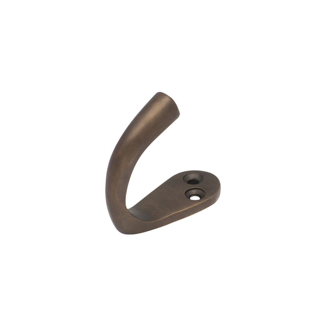 Single Robe Hook Antique Brass