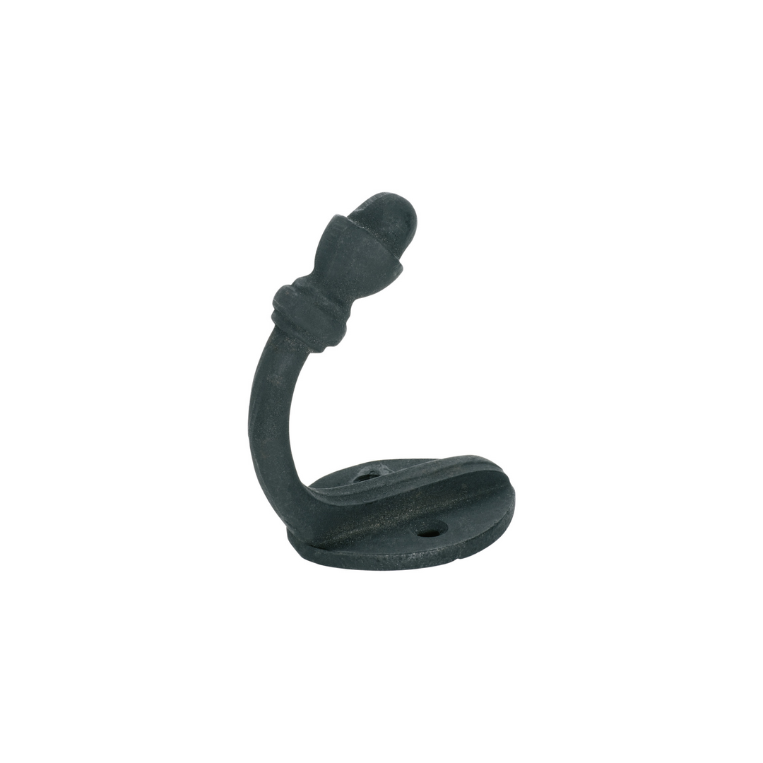 Robe Hook - Acorn Matt Black