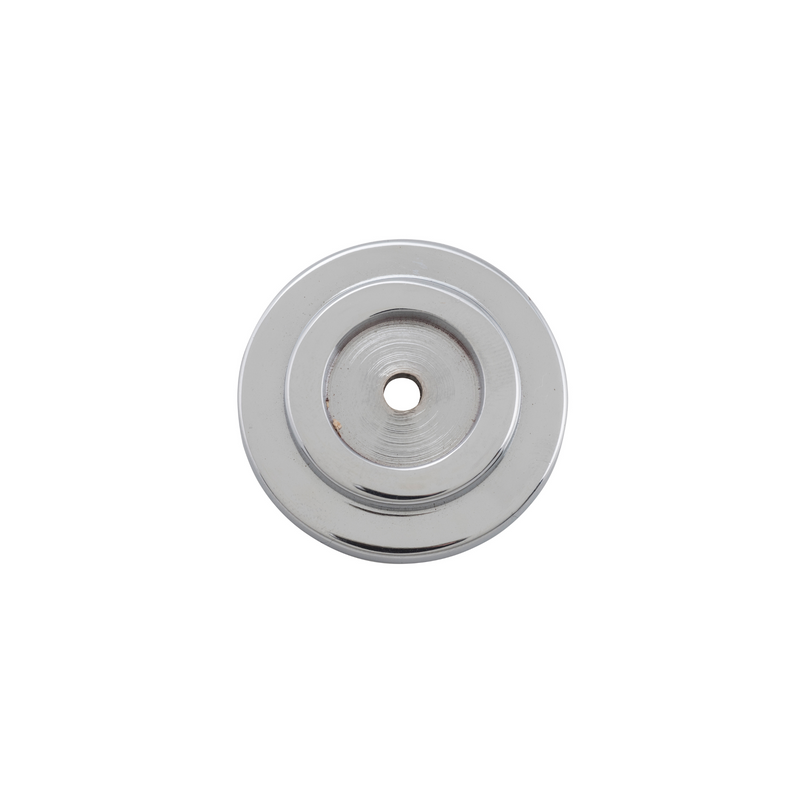 Knob Backplate Polished Chrome 32mm