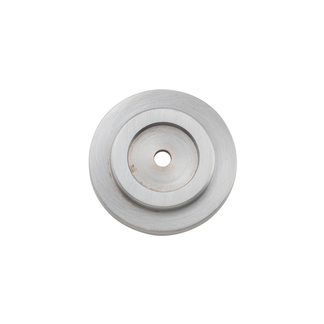 Knob Backplate Satin Chrome 38mm