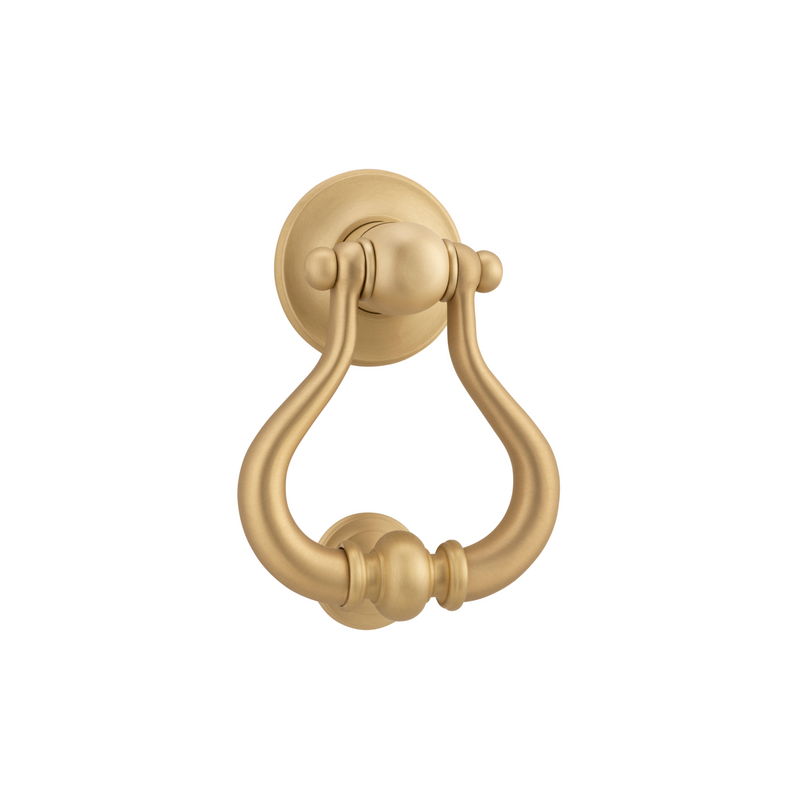 Sarlat Door Knocker Brushed Brass