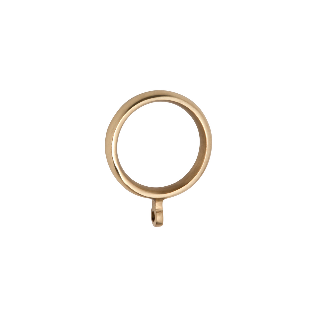 Curtain Ring Polished Brass 32mm