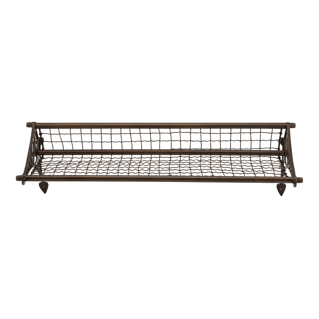 Luggage Rack 'NSWR' Antique Brass