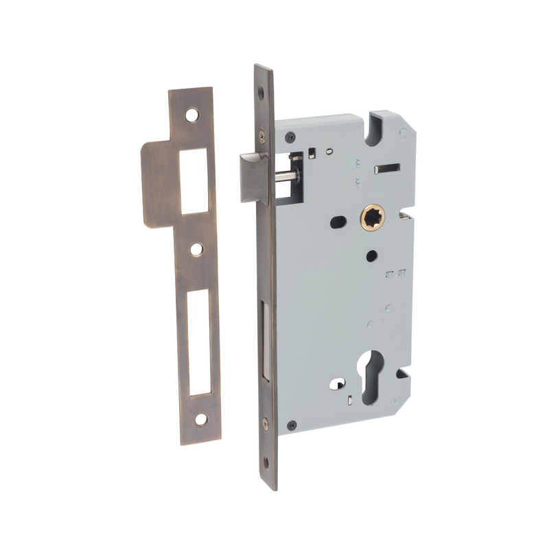 85mm Euro Lock Signature Brass 60mm