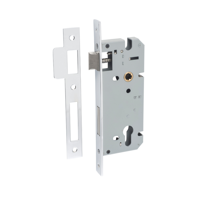 85mm Euro Lock Polished Chrome 45mm