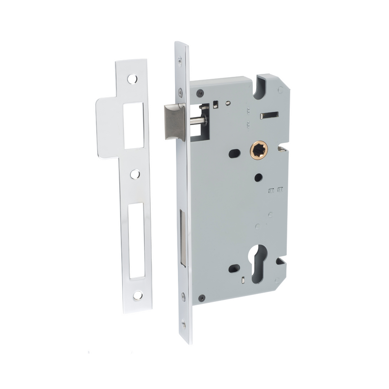 85mm Euro Lock Polished Chrome 60mm