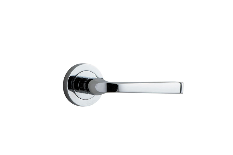 Annecy Lever on Rose Polished Chrome